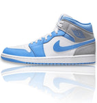 Air Jordan 1 Mid University Blue Grey