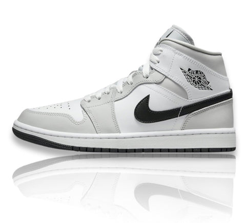 Air Jordan 1 Mid Light Smoke Grey (W)
