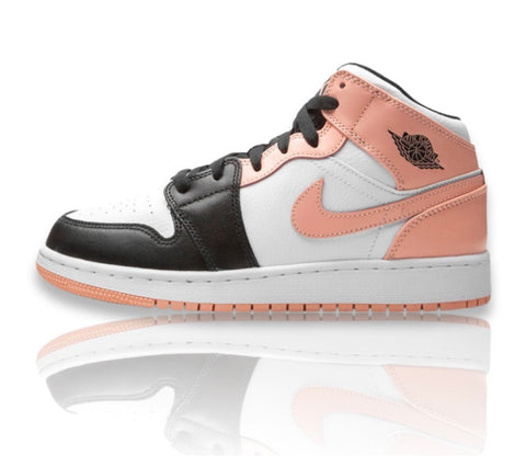 Air Jordan 1 Mid Artic Orange Black Toe (GS)