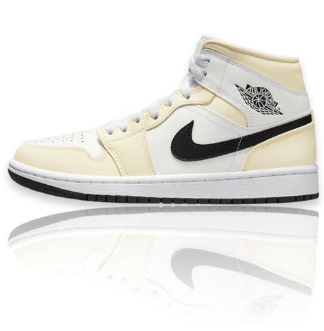 Air Jordan 1 Mid Coconut Milk (W)