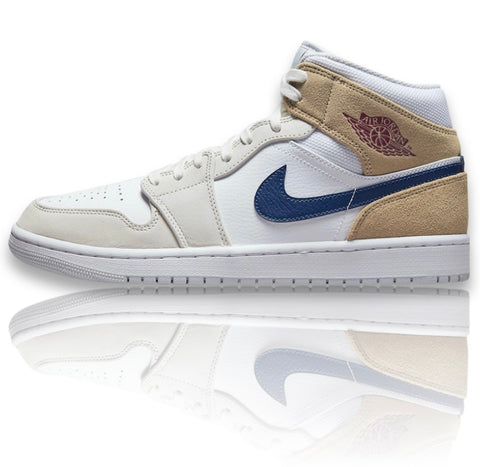 Air Jordan 1 Mid Tan Suede